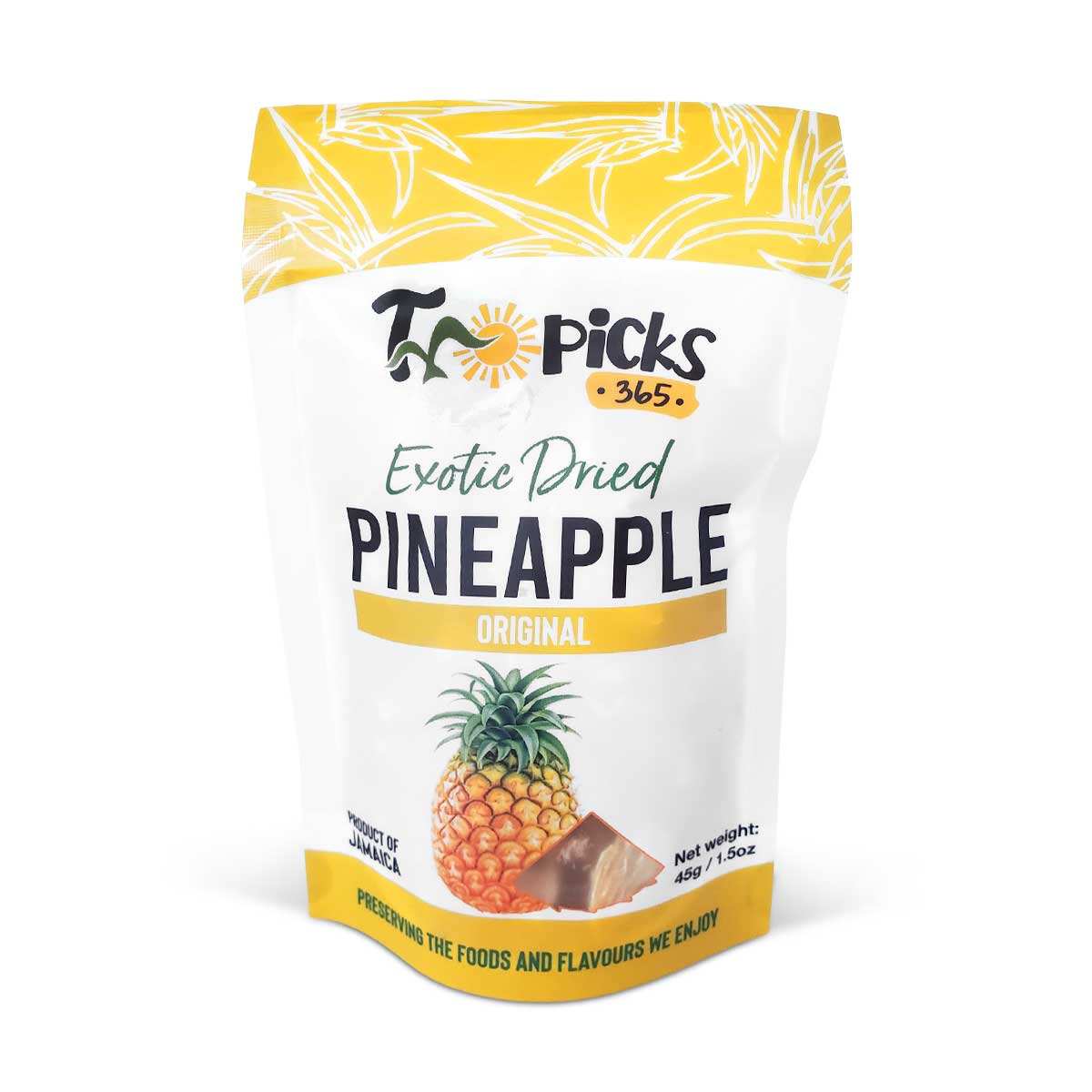 Tropicks365 Dried Pineapple, 40g